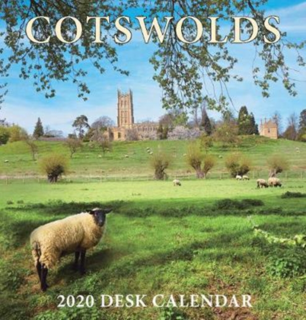 Cotswolds Mini Desktop Calendar - 2020