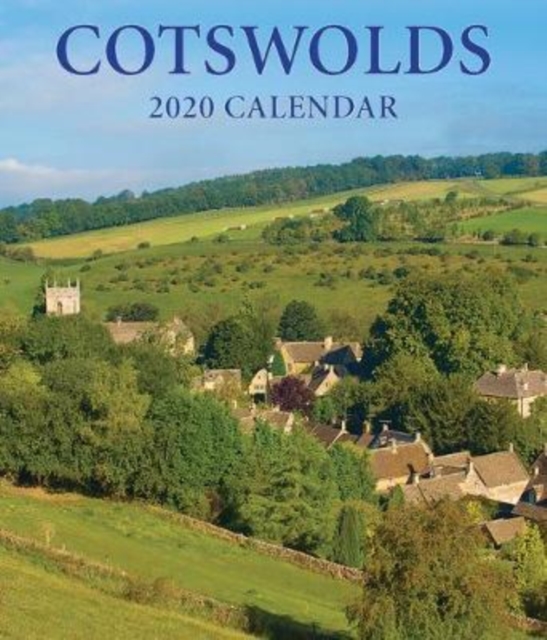 Cotswolds Large Desktop Calendar - 2020