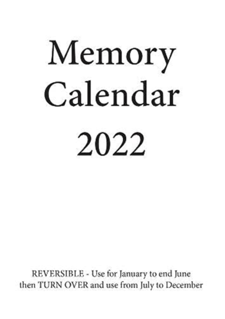 Memory Calendar - 2022