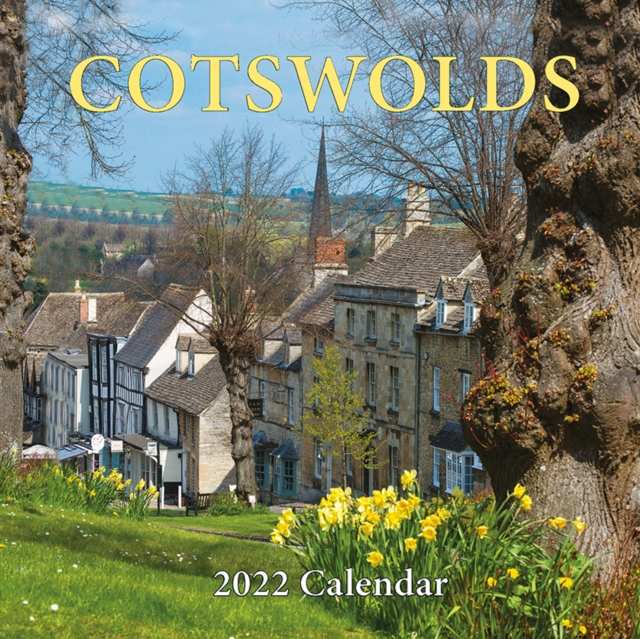 Cotswolds Small Square Calendar - 2022