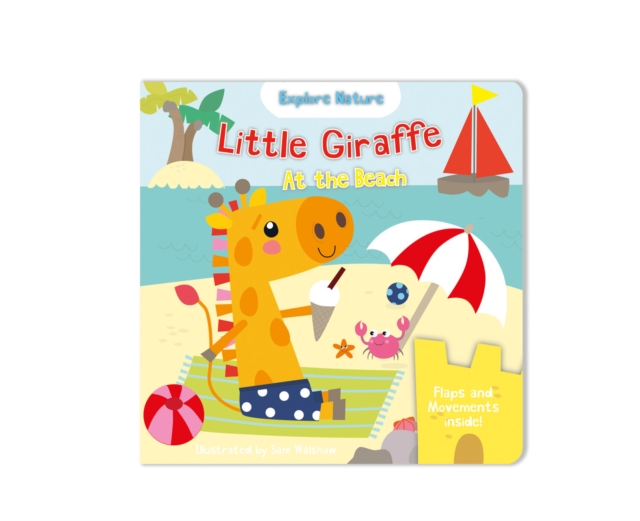 Little Giraffe at the beach