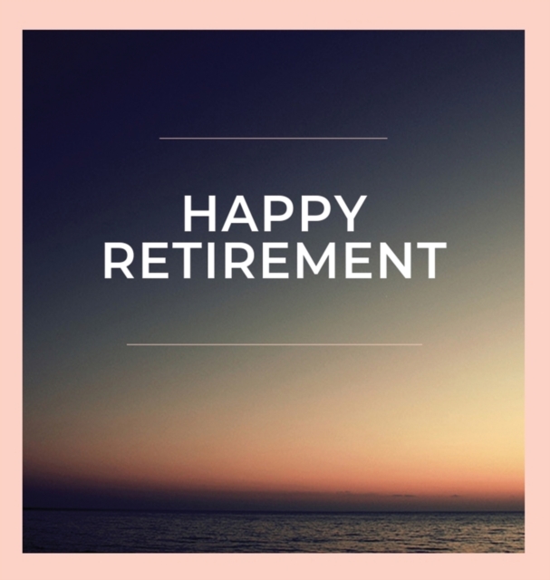 Happy Retirement Guest Book (Hardcover)