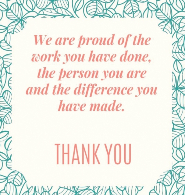 Retirement book to sign (Hardcover)