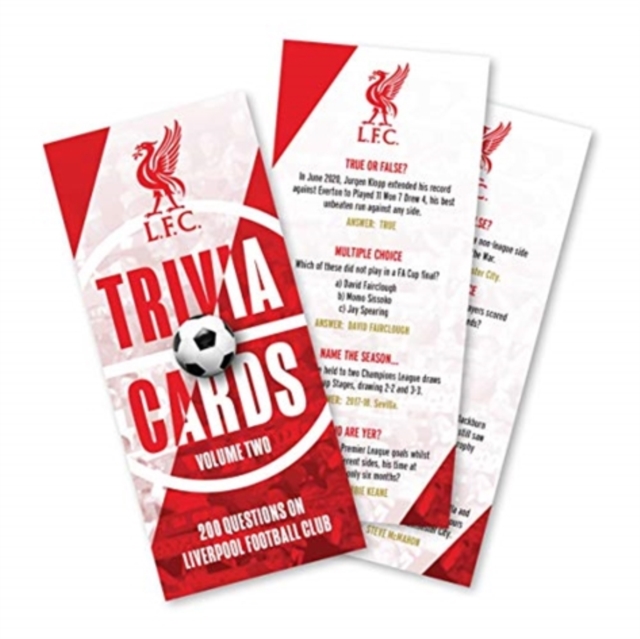 Official Liverpool FC Trivia Cards Volume 2