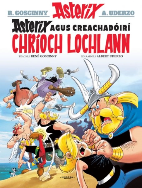 Asterix Agus Creachadoiri Chrioch Lochlann (Asterix i Ngaeilge / Asterix in Irish)