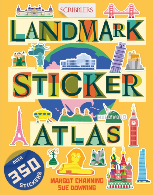 Scribblers Landmark Sticker Atlas