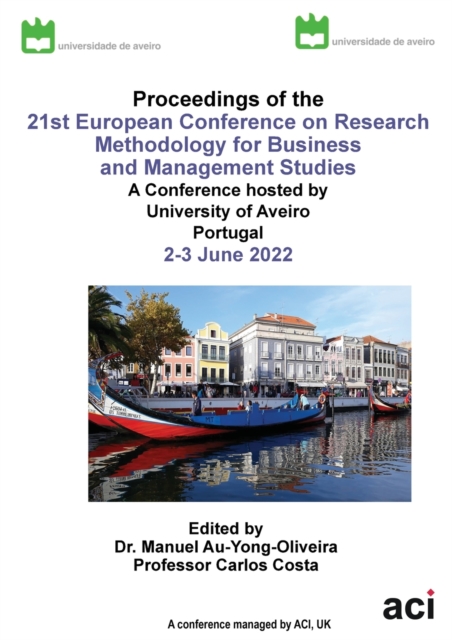 ECRM2022 - Proceedings of the 21st Conference on Research Methodology