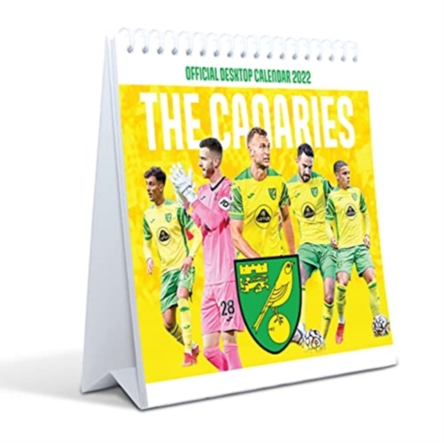 Official Norwich City FC Desk Calendar 2022