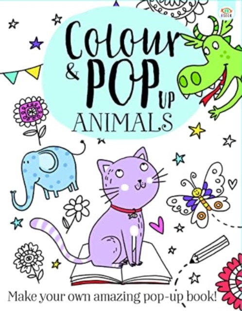 Colour & Pop Up Animals