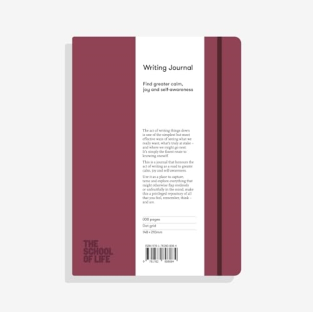 The School of Life Writing Journal - Burgundy