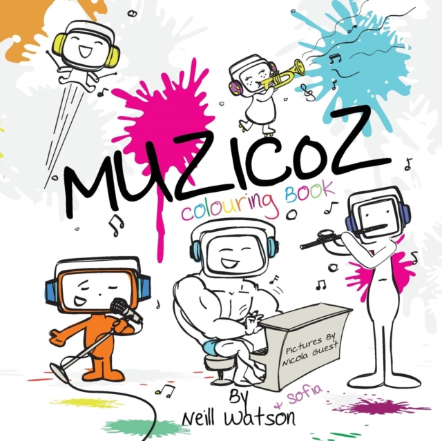 Muzicoz - Colouring Book