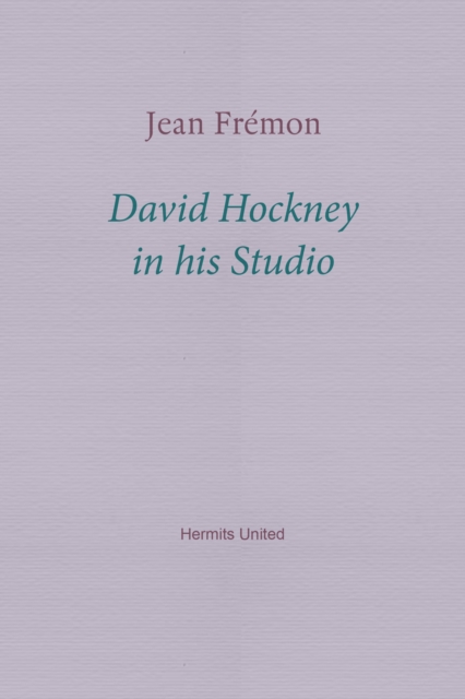 David Hockney in his Studio