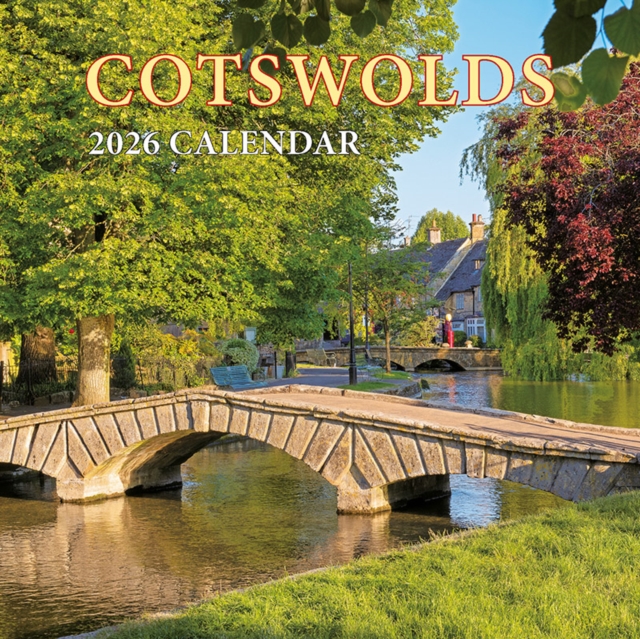 Cotswolds Small Square Calendar - 2026