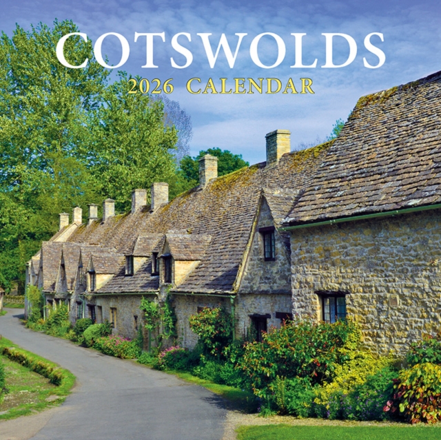 Cotswolds Large Square Calendar - 2026