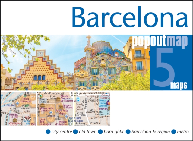 Barcelona PopOut Map