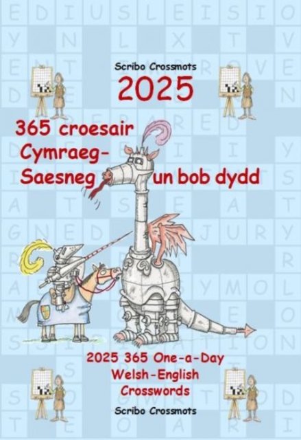 2025 365 croesair Cymraeg-Saesneg Un bob dydd