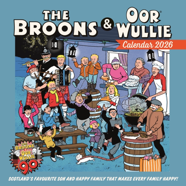 The Broons & Oor Wullie Calendar 2026