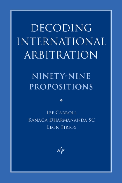 Decoding International Arbitration