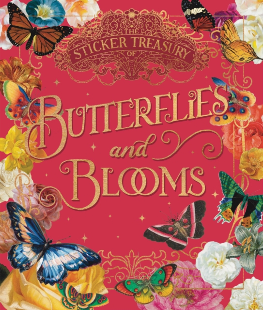 Sticker Treasury of Blooms and Butterflies