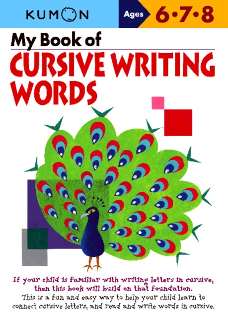 My Book of Cursive Writing: Words