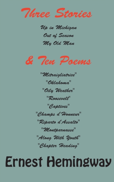 Three stories and ten poems