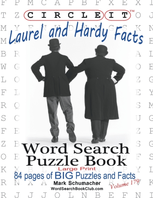 Circle It, Laurel and Hardy Facts, Word Search, Puzzle Book