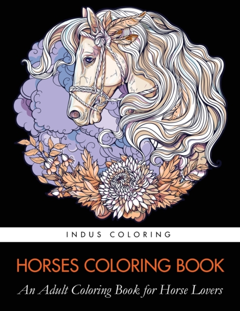 Horses Coloring Book