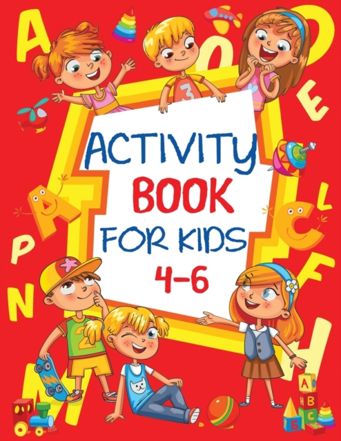 Activity Book for Kids 4-6