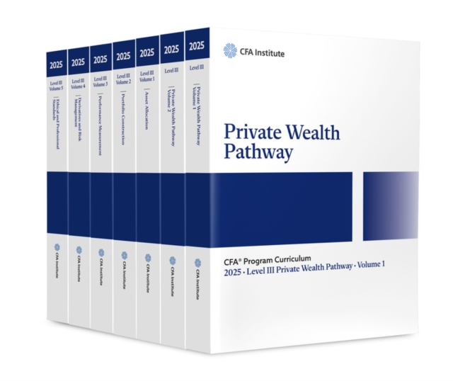 2025 CFA Program Curriculum Level III Private Wealth Box Set