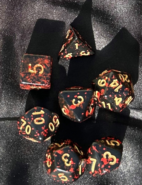 DCC RPG Dice: Bloody Kith Horde