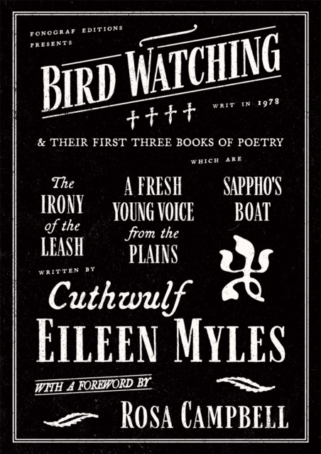 Bird Watching and Their First Three Books of Poetry