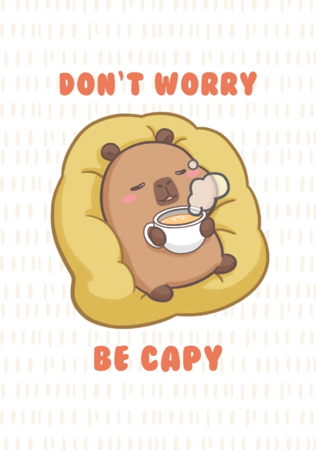 Purple Chill Capybara Notebook
