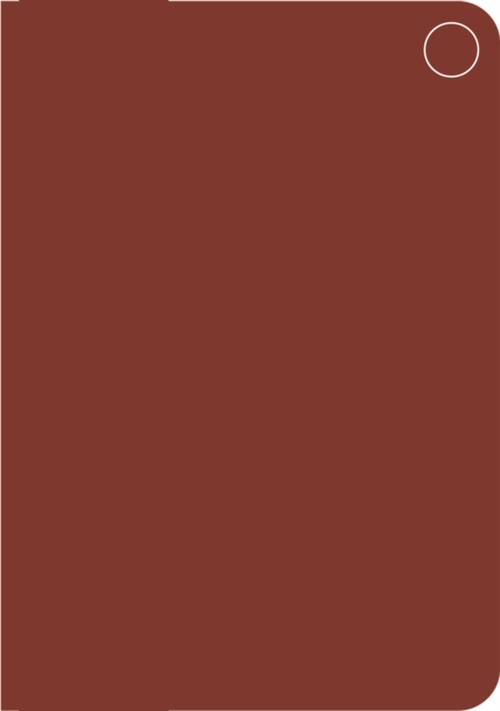 Garnet Pocket Blank Notebook