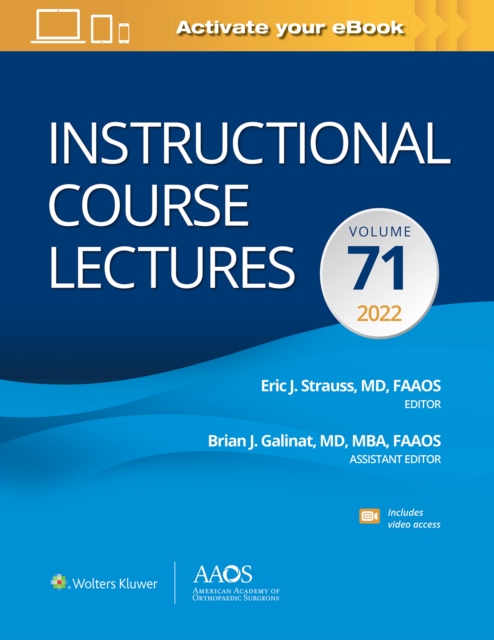 Instructional Course Lectures: Volume 71 Print + Ebook with Multimedia