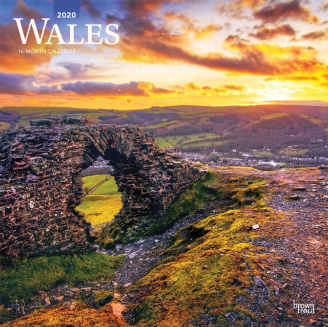Wales 2020 Square Wall Calendar