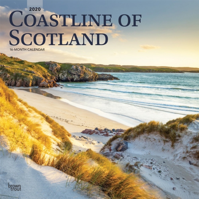 Coastline of Scotland 2020 Square Wall Calendar