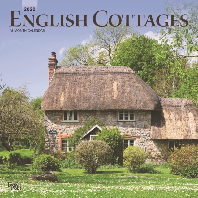 English Cottages 2020 Square Wall Calendar