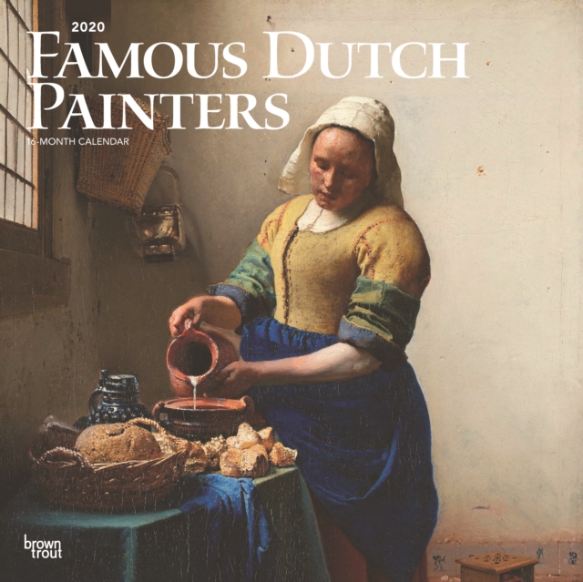 Famous Dutch Painters 2020 Square Wall Calendar