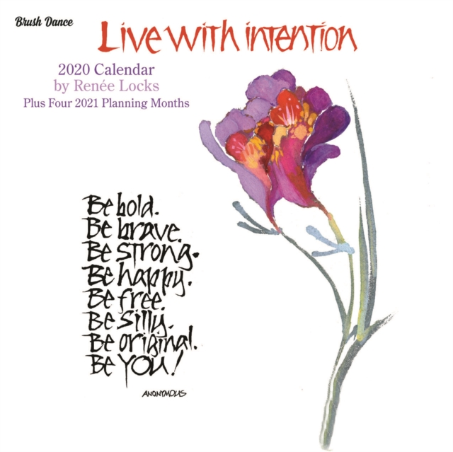 Live with Intention 2020 Mini Wall Calendar