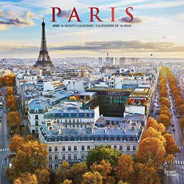 PARIS 2022 SQUARE ENGLISH FRENCH FOIL