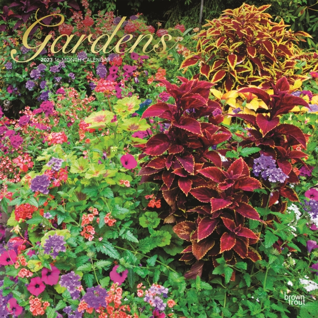 Gardens 2023 Square Foil Calendar