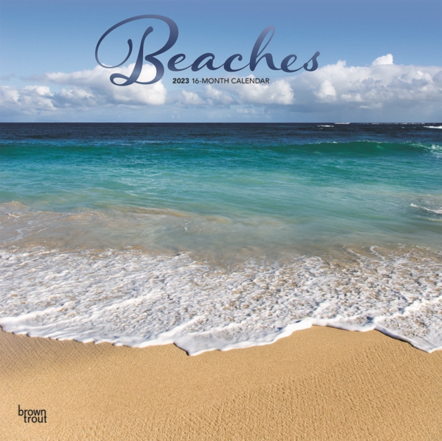 Beaches 2023 Square Foil Calendar