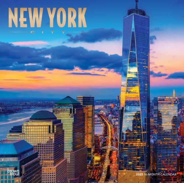 New York City 2025 Square Wrap Foil