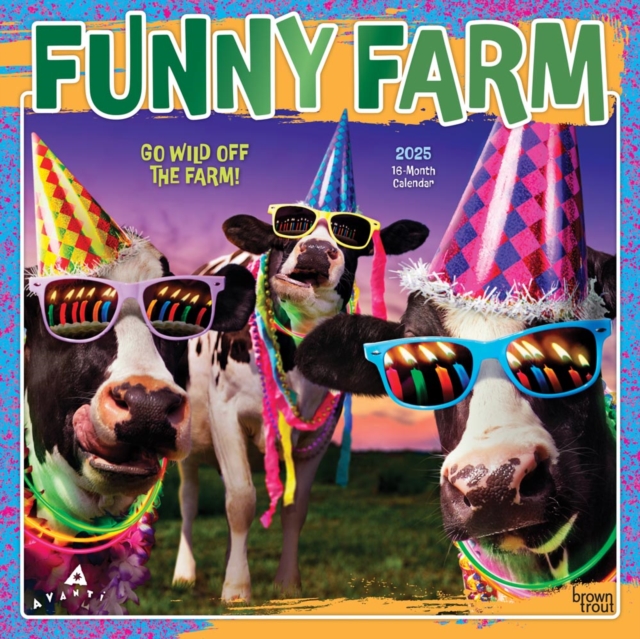 Avanti Funny Farm 2025 Square Wrap Foil