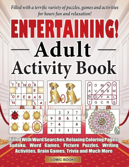 Entertaining! Adult Activity Book