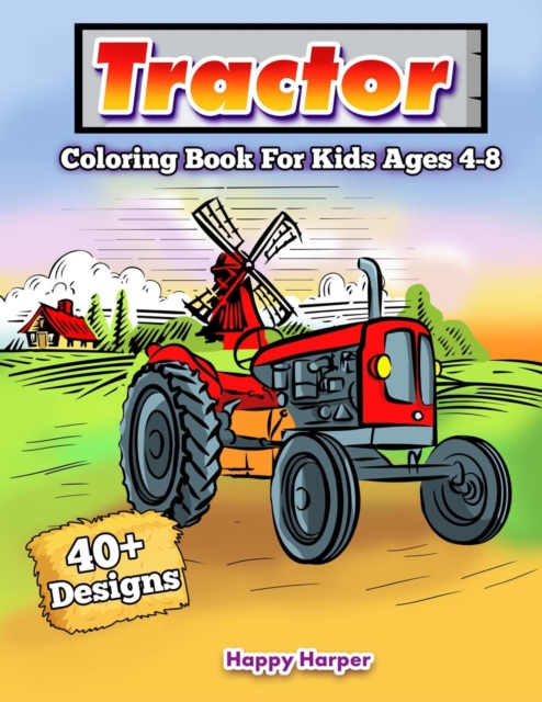 Tractor Coloring Book