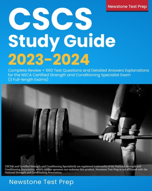 Cscs Study Guide 2023-2024