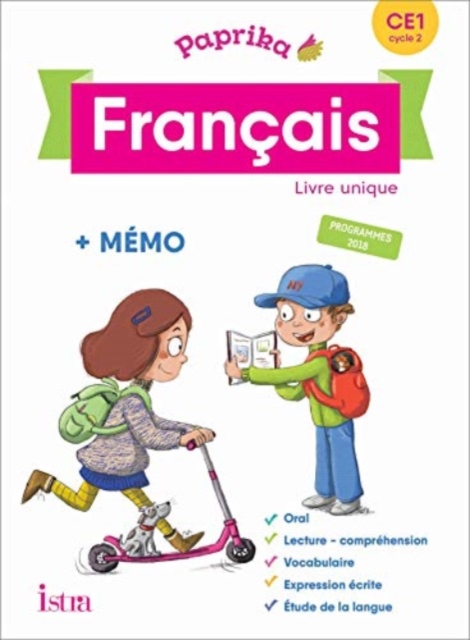 Paprika Francais - Livre CE1 cycle 2 Programmes 2018