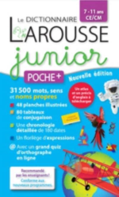 Dictionnaire Larousse junior poche (7-11 ans/CE-CM)