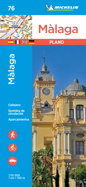 Malaga - Michelin City Plan 76